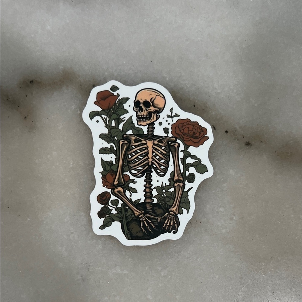 Colorful Skeleton Sticker Set - Picture 4 of 8